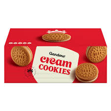 Gandour Biscuits cream cookies 12x38gr